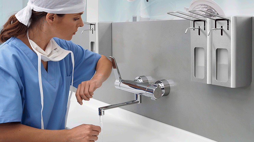 How to choose the right faucet for your next hospital project