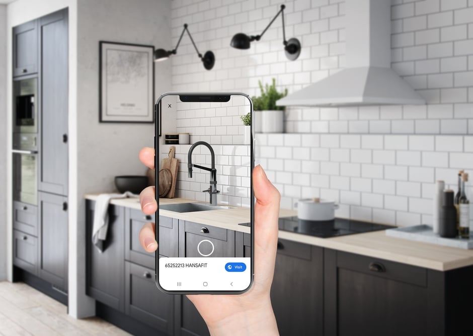 Klick und schick: Fotorealistische 3D-Ansichten erleichtern die stilsichere Planung von Armaturen für Bad und Küche