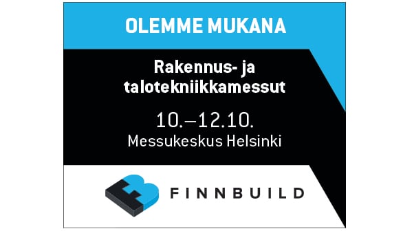 Oras mukana Finnbuild-messuilla 10.-12.10.2018
