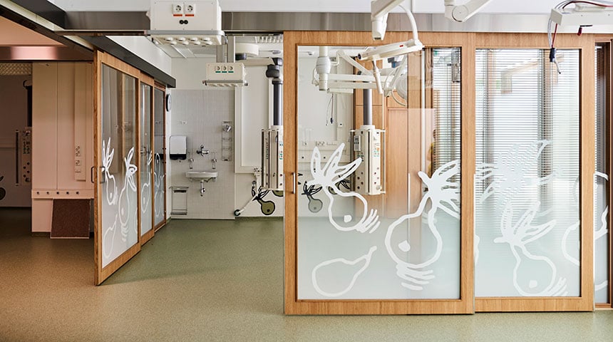 Kvalité in i minsta detalj på det nya barnsjukhuset i Helsingfors