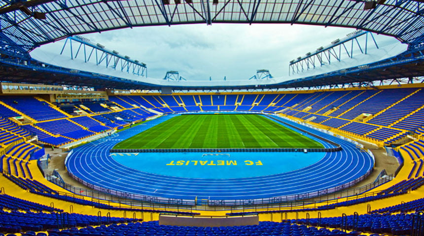 Metalist Stadium Kharkiv, Ukraine