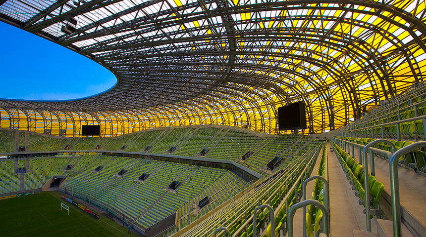 „PGE Arena Gdansk“, Lenkija