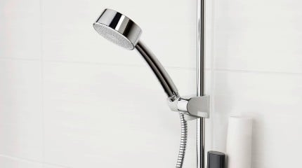 HANSA low flow shower head helps save water
