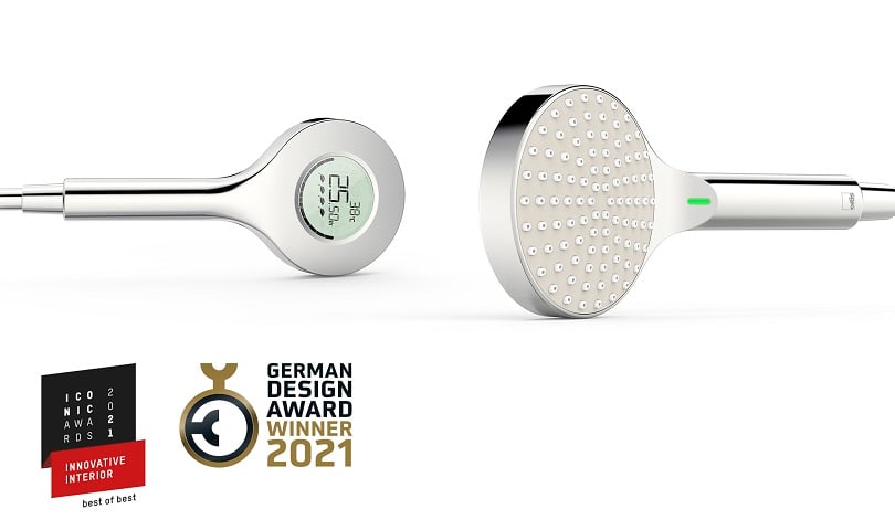 German Design Award 2021 og ICONIC AWARDS 2021: Den nye digitale hånddusjen fra Oras vinner i tre kategorier